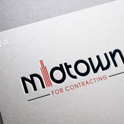 Design Logo For Contracting Company MIDTOWN